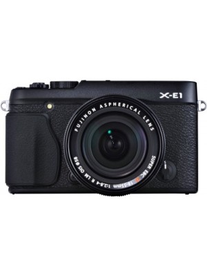Fujifilm X-E1 (Body with 18-55 mm Lens) Body with 18-55 mm Lens Mirrorless Camera(Black)