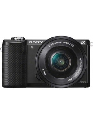 Sony ILCE-5000L with SELP1650 Lens Mirrorless Camera(Black)