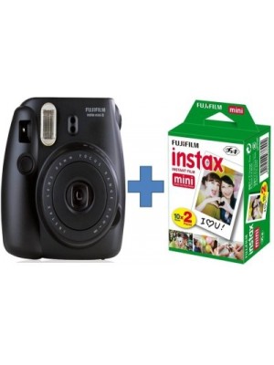 Fujifilm Instax Mini 8 (With Film) Instant Camera(Black)