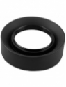 Axcess KF03-018 52mm Three Function Rubber Lens Hood(52 mm, Black)
