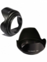 S Class 52mm Flower Shape Lens Hood(52 mm, Black)