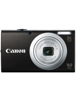 Canon A2400 IS Point & Shoot Camera(Black)