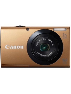 Canon A3400 IS Point & Shoot Camera(Gold)