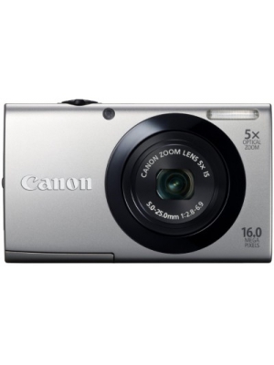 Canon A3400 IS Point & Shoot Camera(Silver)