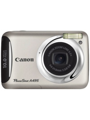 Canon A495 Point & Shoot Camera(Silver)