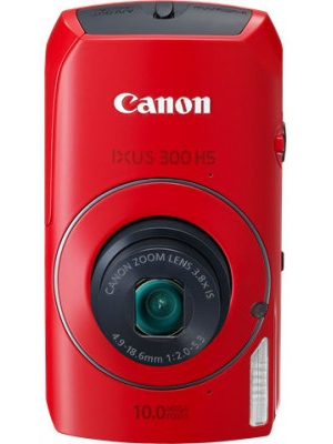 Canon Ixus 300 HS Point & Shoot Camera(Red)