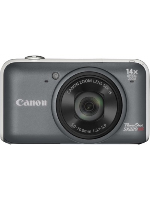 Canon PowerShot SX220 HS Point & Shoot Camera(Silver)