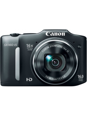 Canon SX160 IS Point & Shoot Camera(Black)