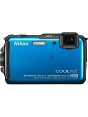 Nikon AW110 Waterproof Point & Shoot Camera(Blue)