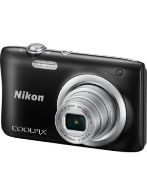 Nikon Coolpix A100 Point & Shoot Camera(Black)