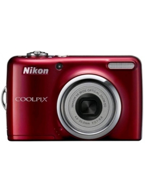 Nikon Coolpix L23 Point & Shoot Camera(Red)