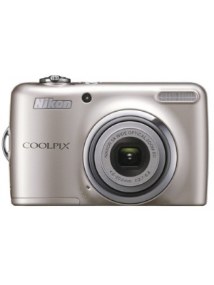 Nikon Coolpix L23 Point & Shoot Camera(Silver)