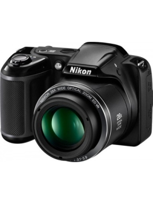 Nikon Coolpix L340 Point & Shoot Camera(Black)