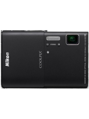 Nikon Coolpix S100 Point & Shoot Camera(Black)