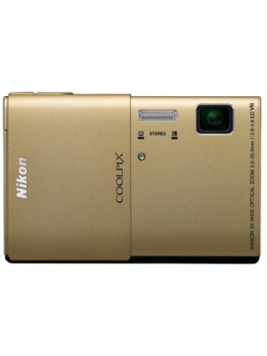Nikon Coolpix S100 Point & Shoot Camera(Gold)