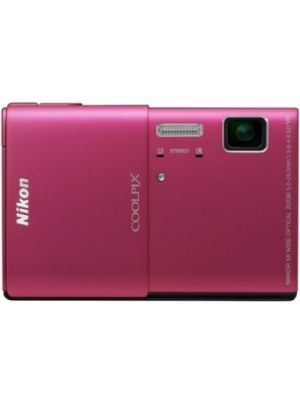 Nikon Coolpix S100 Point & Shoot Camera(Pink)