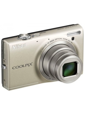 Nikon Coolpix S6150 Point & Shoot Camera(Silver)