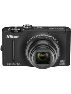 Nikon Coolpix S8100 Point & Shoot Camera(Black)