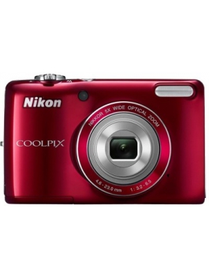 Nikon L26 Point & Shoot Camera(Red)