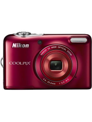 Nikon L30 Point & Shoot Camera(Red)