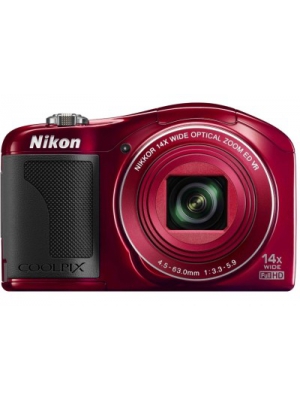 Nikon L610 Point & Shoot Camera(Red)