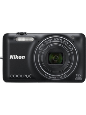 Nikon S 6600 Point & Shoot Camera(Black)