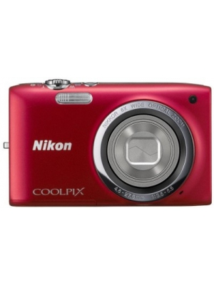 Nikon S2700 Point & Shoot Camera(Red)