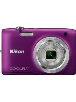 Nikon S2800 Point & Shoot Camera(Purple)