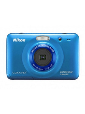 Nikon S30 Point & Shoot Camera(Blue)