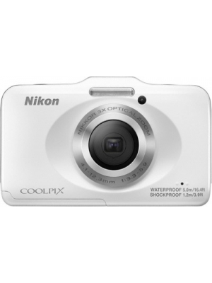 Nikon S31 Waterproof Point & Shoot Camera(White)