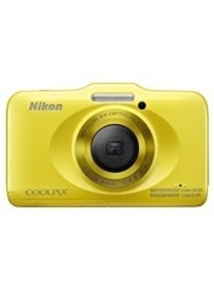 Nikon S31 Waterproof Point & Shoot Camera(Yellow)