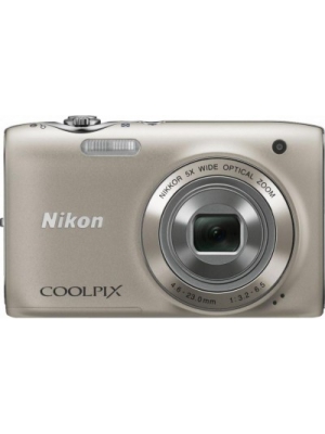 Nikon S3100 Point & Shoot Camera(Silver)