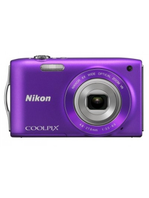 Nikon S3300 Point & Shoot Camera(Purple)