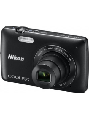 Nikon S4400 Point & Shoot Camera(Black)