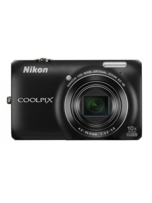 Nikon S6300 Point & Shoot Camera(Black)