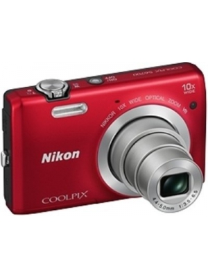 Nikon S6700 Point & Shoot Camera(Red)