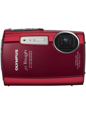 Olympus Tough-3000 Point & Shoot Camera(Red)