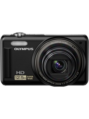 Olympus VR-320 Point & Shoot Camera(Black)