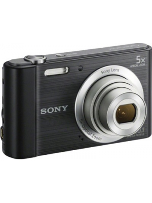Sony DSC-W800/BC E32 Point & Shoot Camera(Black)