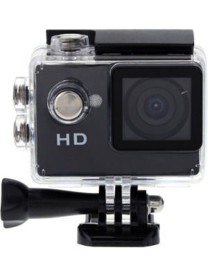 Crocon 30M Waterproof Mini Digital Camcorder A7 Camera 90 Wide Angle Sports and Action Camera(Black 