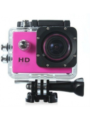 Shrih Mini Waterproof DV 720P Video Body Only Sports & Action Camera(Pink)