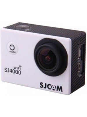 SJCAM SJ4000 WIFI Lens f= 2.99mm /F= 2.8/170° Sports & Action Camera(White)