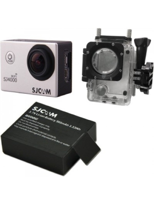 SJCAM Sjcam 4000 Sj _14 Sjcam 4000 Wifi black +1Battery Sports & Action Camera(Black)