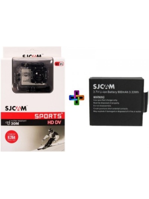 SJCAM Sjcam 4000 Sj _2 Sjcam 4000 Wifi Golden _ 1 Battery Sports & Action Camera(Gold)