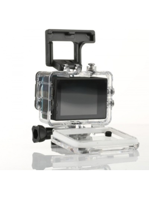 Voltegic ® 1.5 inch LCD Waterproof Cam Holder Sports & Action Camera(Black)