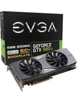 Evga NVIDIA GeForce GTX 980 Ti SC+ 2 GB GDDR5 Graphics Card(Black)