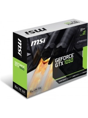 MSI NVIDIA GEFORCE GTX 1050 2GT OC 2 GB GDDR5 Graphics Card(BLACK AND GREY)