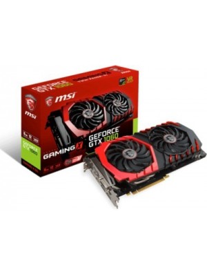 MSI NVIDIA GEFORCE® GTX 1060 GAMING X 6G 6 GB GDDR5 Graphics Card(Black, Red)