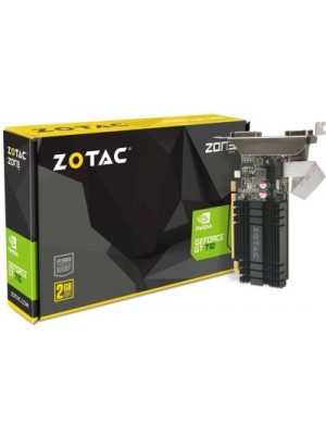 Zotac NVIDIA geforce gt 710 2 GB DDR3 Graphics Card(Black)