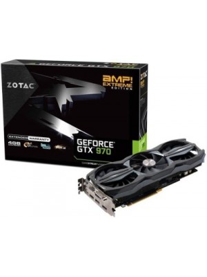 Zotac NVIDIA GTX 970 AMP Extreme Edition 4 GB DDR5 Graphics Card